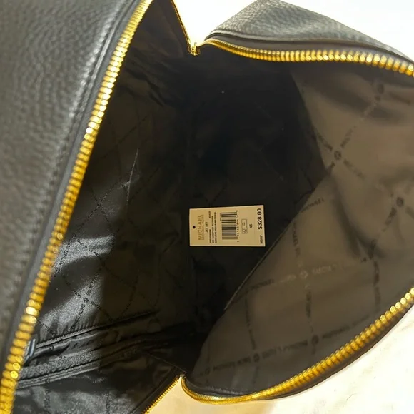 New Michael Kors Jet Set Backpack w/Chain Retail $328